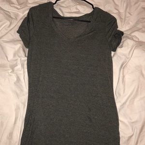 Loose fit V neck shirt